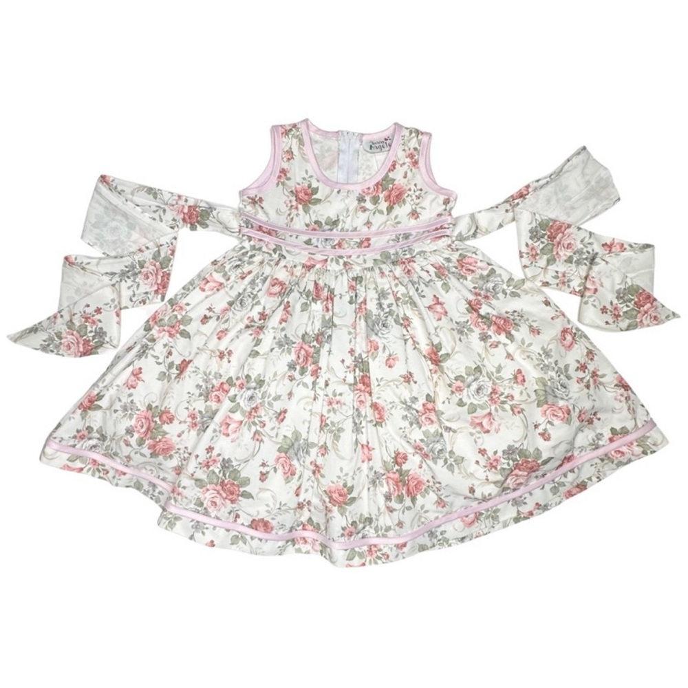 Vintage Sunny Angeles Floral Dress